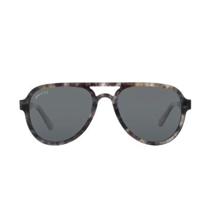 Gafas de Sol Redondas Boho-Chic - Negro Mate