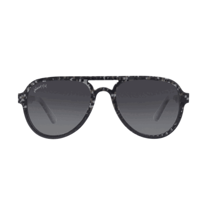 Gafas de Sol Cuadradas Oversize - Cristal Champagne